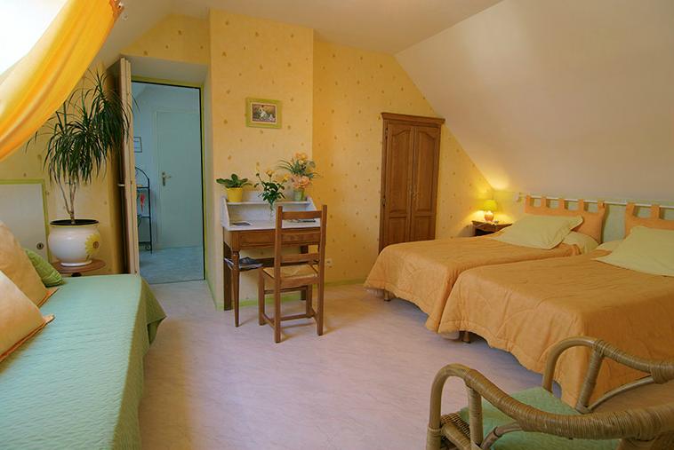 chambre jaune